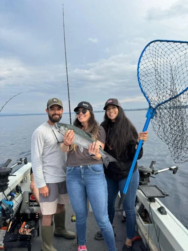 Pesca deportiva en el Lago Llanquihue