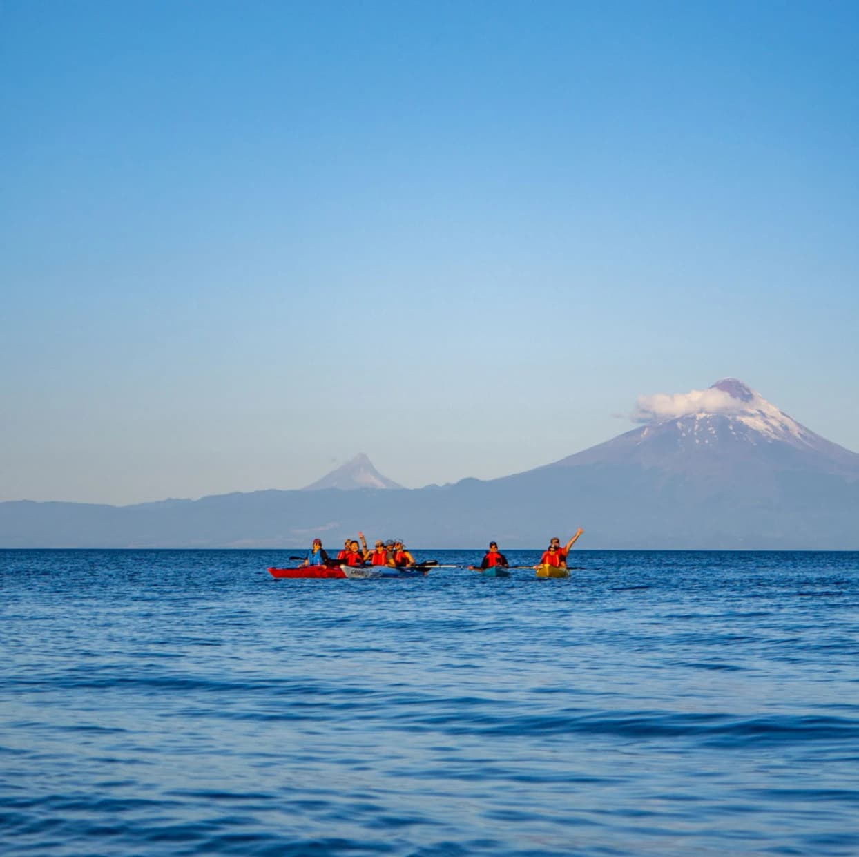 Kayak Lago Llanquihue ½ día – Ruta 7 volcanes